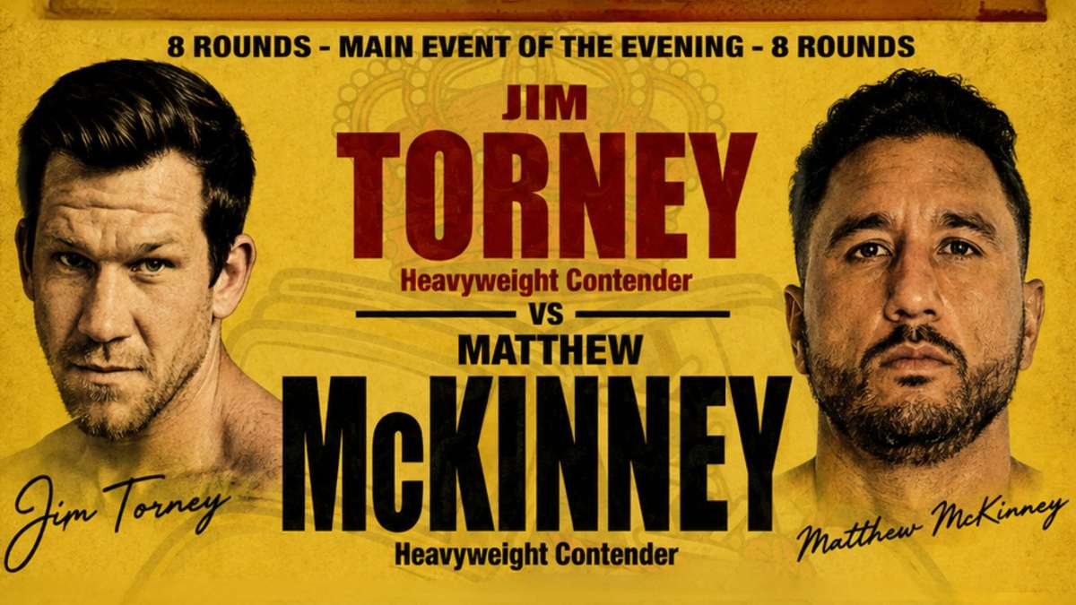 Bucks Boxing Gym Presents: “Big” Jim Torney vs. Matthew “El Matador” McKinney